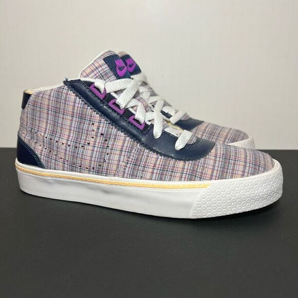 Nike Shoes - Womens *RARE* NIKE Hachi Textile Purple Plaid Casual Lace Up Sneakers / Size 6